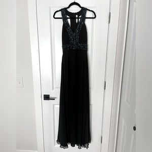 Black w/sequins evening gown (never worn)